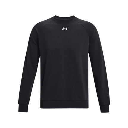 Under Armour Men's UA Rival Fleece Crew Shirt Blac