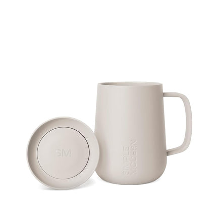 Simple Modern Travel Coffee Mug with Lid and Handl