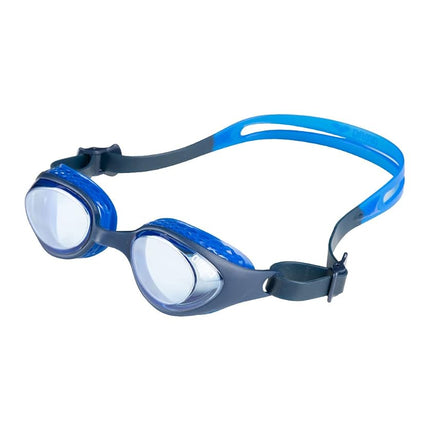ARENA Air Junior Goggles for Children Age 6-12, Ultra-Light, Unisex Swim Goggles with Anti-Fog, UV Protection & Adjustable Fit, with Soft Air Seals for Gentle Wear, Blue/Blue