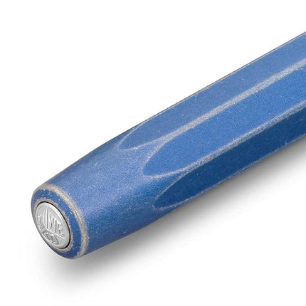 Kaweco Al Sport Stonewashed EF Fountain Pen, Blue
