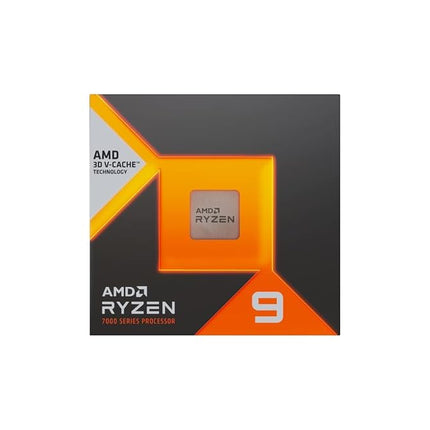AMD Ryzensets 9 7950X3D processor with 3D V-Cache technology (integrated graphics, 16 cores/32 threads, 120W TDP, AM5 socket, up to 5.7GHz boost frequency, no cooler)