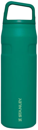Stanley IceFlow Cap and Carry Bottle - Lightweight, Leakproof, and Insulated for Maximum Cold Retention - Sustainable 90% Recycled Stainless Steel, Alpine, 24oz
