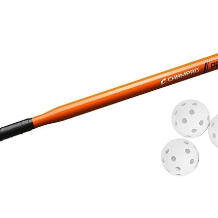 Champro Pro Contact Trainer Bat & Ball, Orange (A034P), 30" Length
