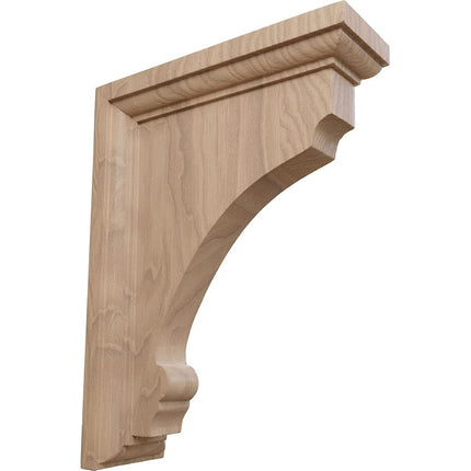 Ekena BKTW02X06X08TMGM 2 1/2-Inch Width x 6-Inch Depth x 8-Inch Height Medium Thompson Wood Bracket - Mahogany