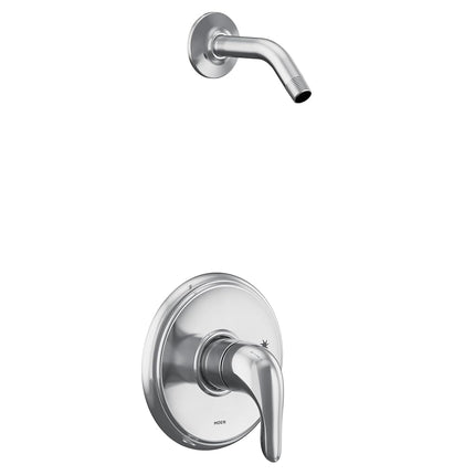Moen UTL182NH Chateau M-CORE 3-Series Kit de garniture de douche à 1 poignée, valve requise, Chrome