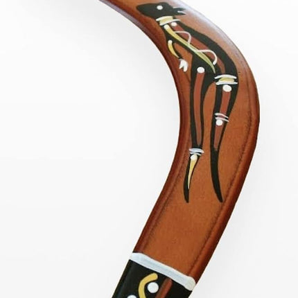Hand Crafted and Hand Painted Australian Made 29cm Throwing Boomerang (Kangaroo)
