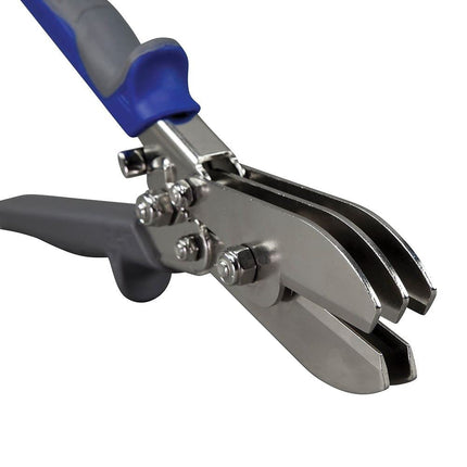 Klein Tools 86520 5 Blade Crimper for Ductwork, Pipe and Sheet Metal Crimps 24 Gauge Steel, 28 Gauge Stainless