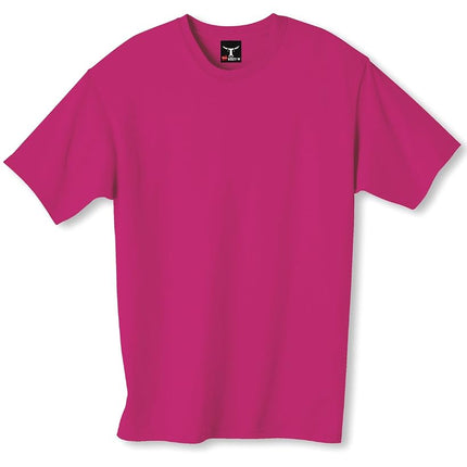 Hanes Beefy-T Men`s Short-Sleeve T-Shirt - Wow Pink - XL