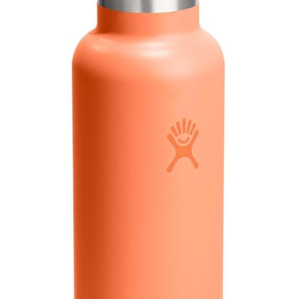Hydro Flask Water Bottle - Insulated Stainless Steel - Non Spill, Leakproof in 21 Oz Nectar Orange