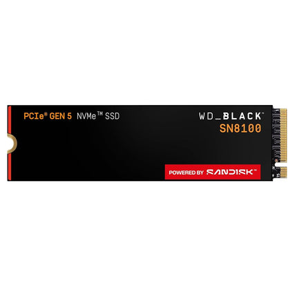 WD_BLACK SN8100 PCIe Gen 5 NVMe SSD 2TB (Up to 14,