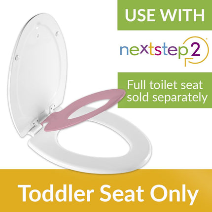 Mayfair 5507009 143 NextStep2 Toilet Seat, Pink, Elongated