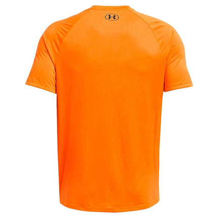Camiseta de manga corta Under Armour Tech 2.0 para hombre, (811) Atomic / Negro, XS
