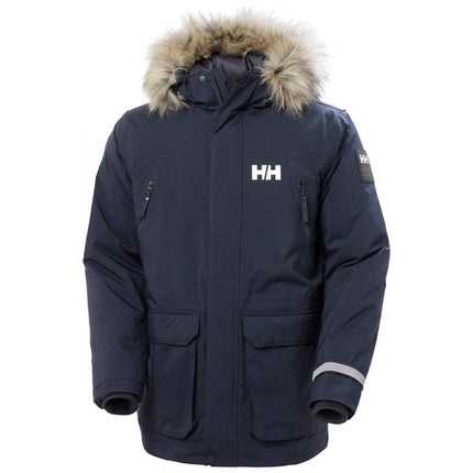 Helly Hansen Men's Reine Parka, Navy, 2XL