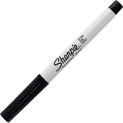 Sharpie Permanent Marker, Ultra-Fine Point, Pink, 6 Pack (Gray)