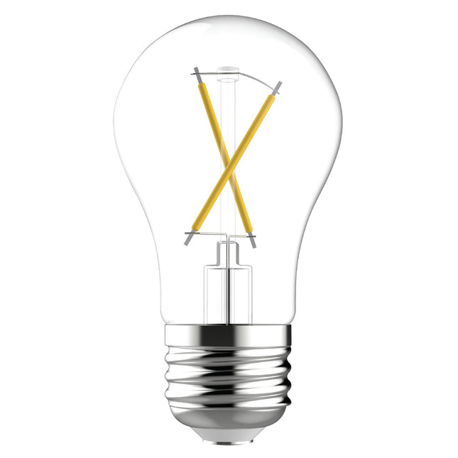 GE Reveal LED Light Bulbs, 60 Watt, A15 Ceiling Fan Bulbs, Medium Base (2 Pack)