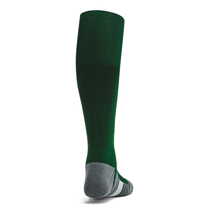 Under Armour Youth Magnetic Over Calf Socks 1 Pack Kid-Unisex, (301) Forest Green/Pitch Grey/White, P