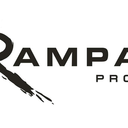 Rampage Products 86610 Black Rear Spare Tire Mount
