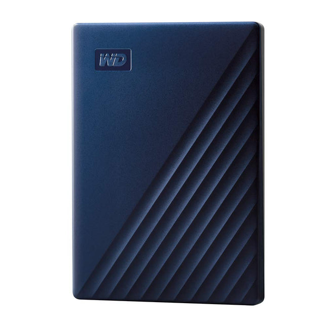 WD 2TB My Passport for Mac portable external storage, USB 3.0, Mac Compatible external hard drive, software for device management, backup and password protection, Time Machine Ready, Midnight Blue