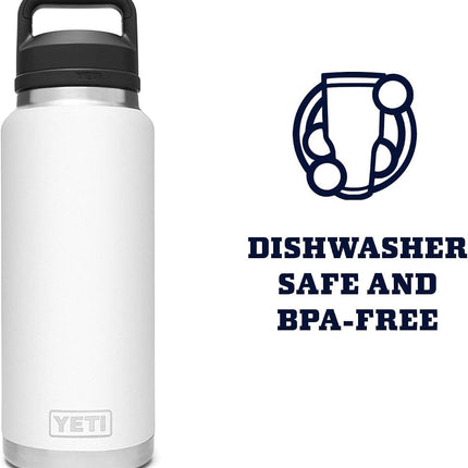 YETI Rambler 36 oz Bottle, Vacuum Insulated, Stainless Steel with Chug Cap, Wetlands Camo