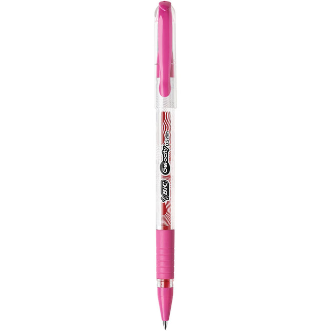 BIC Gel-ocity Gel Stic Stylo Gel Couleurs Assorties, Pointe Moyenne (0,7 mm), Lot de 42, Stylos Gel Colorés pour le Journaling et les Listes