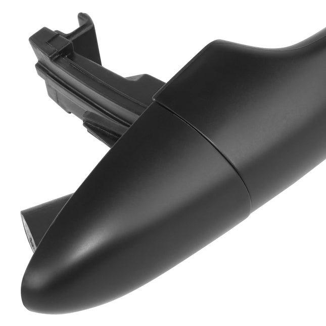 DNA MOTORING Manija de puerta exterior delantera derecha compatible con Kia Sportage 10-15, sin ojo de cerradura, negra, OEM-DHO-01274