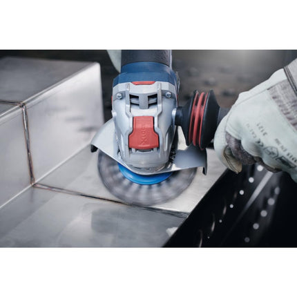 Bosch GWX10-45PE 4-1/2 in. X-Lock Ergonomic Angle Grinder with Paddle Switch