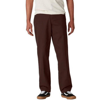 Dickies Men's Slim Fit Skateboarding Pants � Stretch Performance Pants with Reinforced Knees for Durability, Chocolate Brown, 29W x 30L