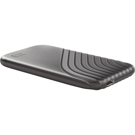 WD 4TB My Passport Portable SSD, External NVMe Solid State Drive, USB-C, up to 1050 MB/s, Works with PC, Xbox and Playstation, 2-meters drop resistance, Space Grey
