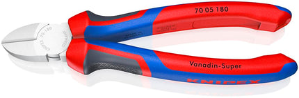 Knipex Diagonal Chrome-Plated Cutter, 180 mm Long