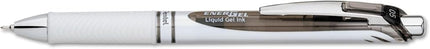 Pentel Energel Rtx Retractable Pearl Pens - Needle Tip - Fine Point, 0.5 mm - Energel Liquid Gel Ink Pens, Pack of 5,+ 3 Refills