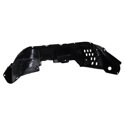TRQ Front Right Inner Fender Liner Black Passenger Side