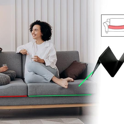 LAMINET Deluxe Extra Thick Sagging Furniture Cushion Support Insert- | Seat Saver| New and Improved| Extend The Life of Your Large Sofa | 60% Thicker-Large Sofa- Up to 88" Wide