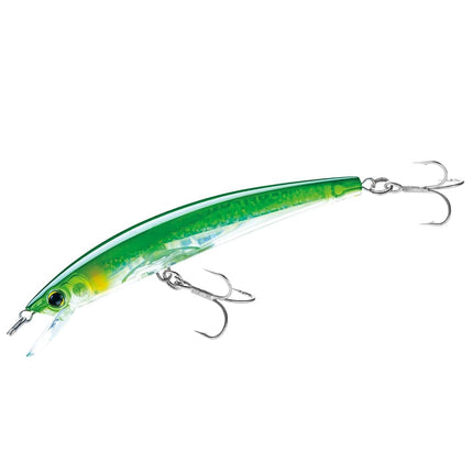Yo-Zuri Crystal 3D Minnow Floating Lure, Green Sil