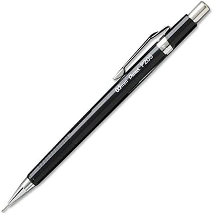 Lápiz Portaminas Pentel Sharp - Pack de 5 Lápices Portaminas Negros de 0.5 mm