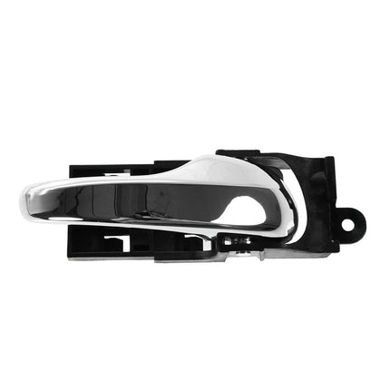 TRQ Door Handle Front Inner Inside Chrome Pair Set for Ford F150 F250LD