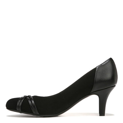 LifeStride Women's Pascal Dress Pump, Black, 6.5