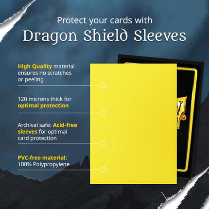 Dragon Shield | Japanese Size Card Matte Sleeves | 60 CT - Smooth & Tough Premium TCG Sleeves - Compatible with Yu-Gi-Oh, Naruto, Cardfight & Vanguard | White