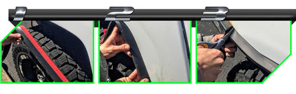 EZ Lip Fender Flares Regular 1"