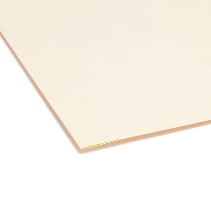 Smead File Folder, 1/3-Cut Tab, Assorted Positions, Letter Size, Manila, 24 per Pack (11928)