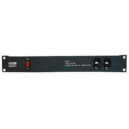 Leviton 4520-15L Horizontal Rack Mount Power Distr