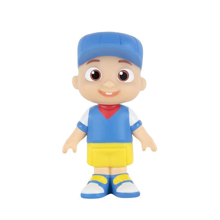 CoComelon Train musical de l'Alphabet avec JJ - Comprend un train de l'alphabet avec musique, sons et phrases - 4 wagons de l'alphabet, 1 figurine de chef de gare JJ - Joue des extraits de la chanson 'ABC' - Jouets pour enfants et tout-petits