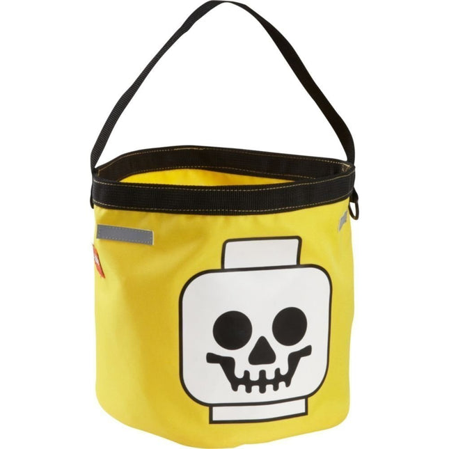 LEGO Halloween Tote, Yellow, One Size, Lego Skull 