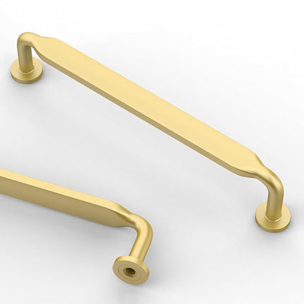 Asidrama 10 Pack 5 Inch(128mm) Brushed Gold Kitche