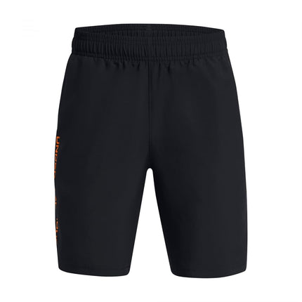 Under Armour - UA Woven Wdmk Shorts, Boys' Boxer Shorts, (002) Black / / Atomic, XL