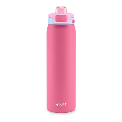 Ello Pop 22oz Stainless Steel Water Bottle with Qu
