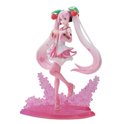 SEGA Goods Hatsune Miku - Sakura Miku 2023 - Statuette Luminasta 21cm