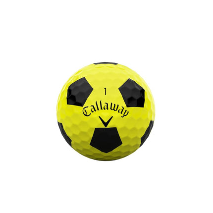 Callaway BL CG ERCSFT YLW 25 TRVS BLK 12B PK