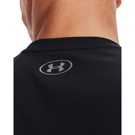 Under Armour UA Left Chest Cut Off Tank Black/Black