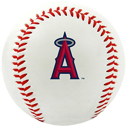 Jarden Sports Licensing Balle de baseball Rawlings MLB avec logo officiel des Angels de Los Angeles d'Anaheim, blanche