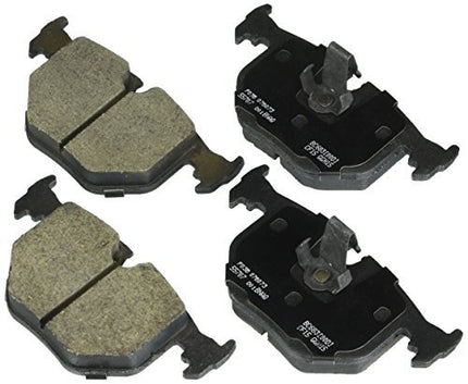BOSCH BC683 QuietCast Premium Ceramic Disc Brake Pad Set - Compatible with Select BMW 330Ci, 330i, 330xi, 525i, 525xi, 740i, 740iL, 750iL, M3, M5, X3, X5, Z4, Z8; Land Rover Range Rover; REAR